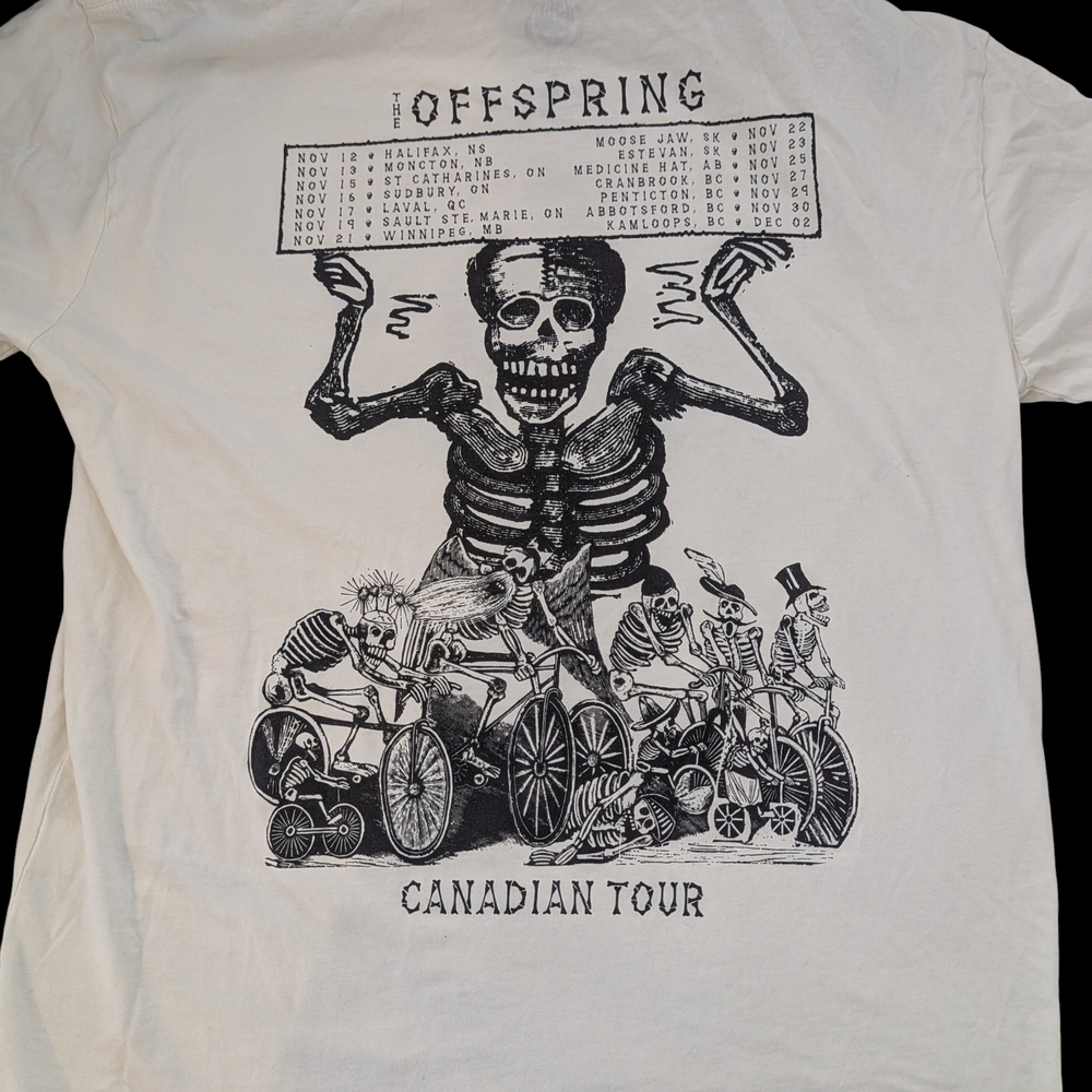 Offspring Canadian Tour Graphic Tee - White